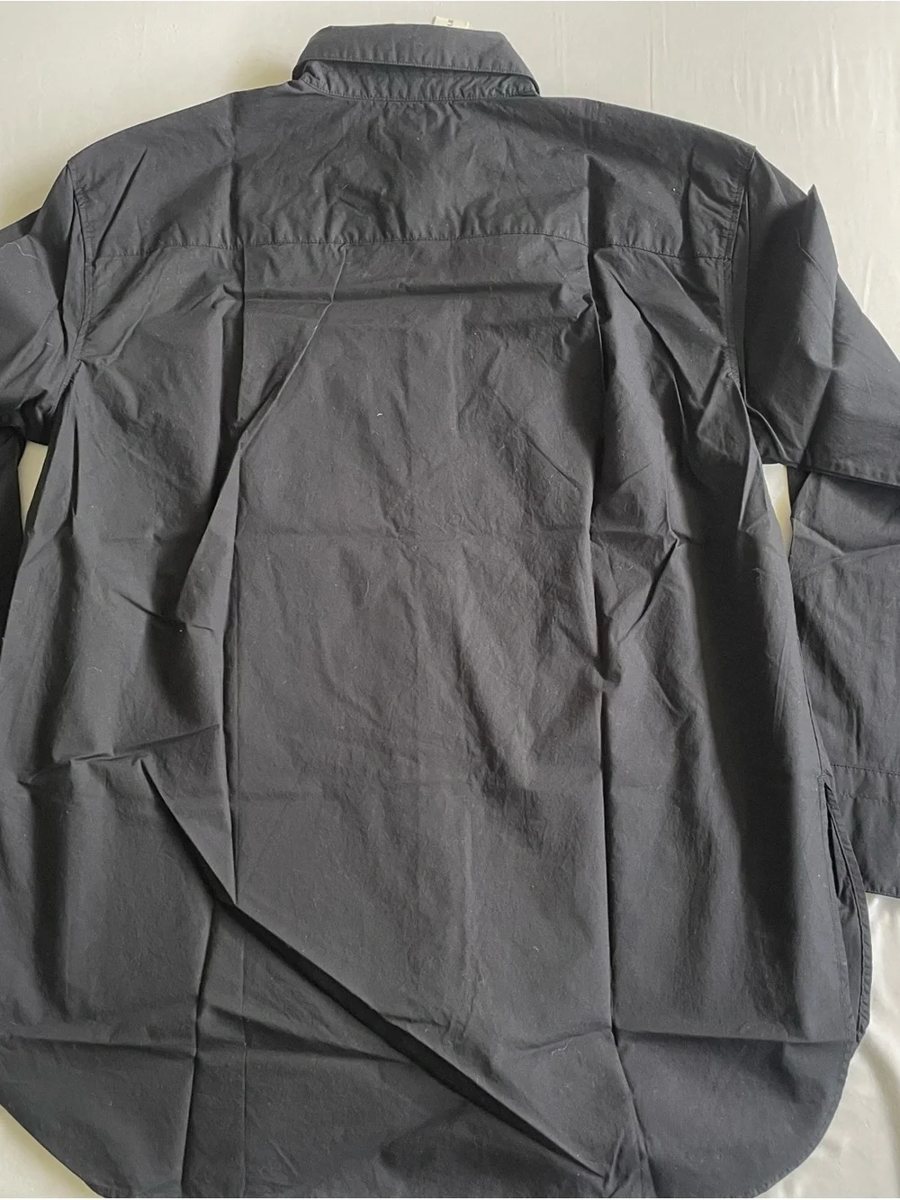 Banana Republic Black Collared Button-Up Shirt
